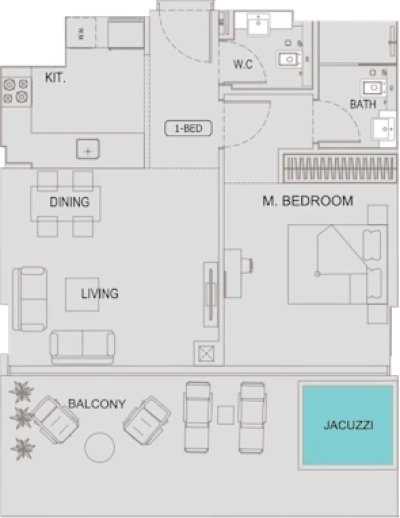 Binghatti - Trillionaire Residences - Apartment