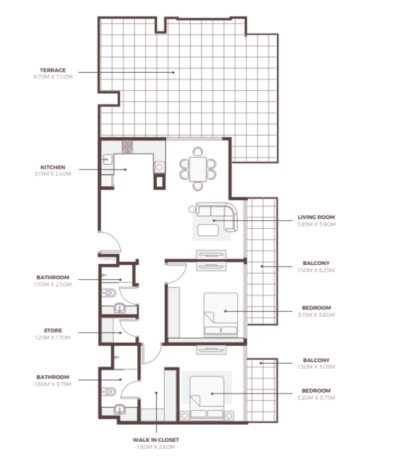 Azizi - Beach Oasis 2 - Apartment