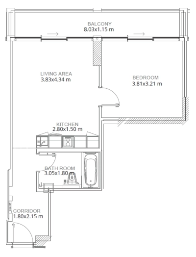 Omniyat - The Sterling - Apartment