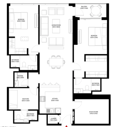 Sobha - Waves Opulence - Apartment