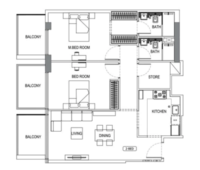 Binghatti - Crescent - Apartment