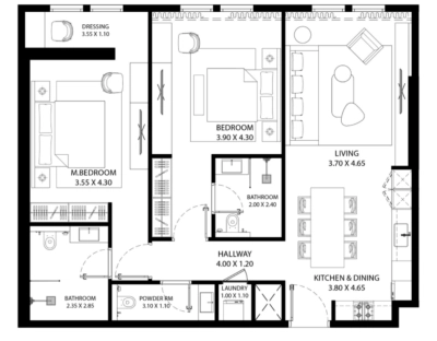 MAG - 330 - Apartments