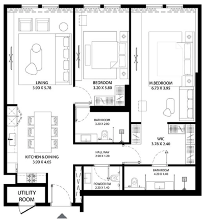 MAG - 330 - Apartments