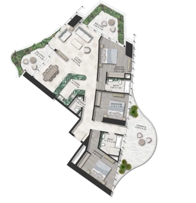 Damac - Safa One - Apartment