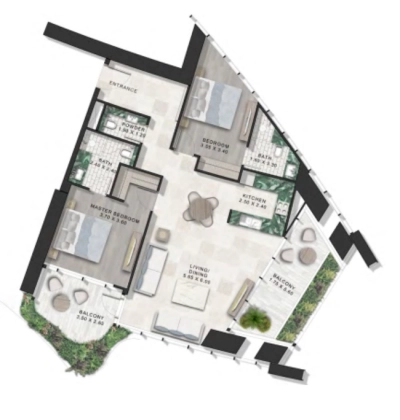 Damac - Safa One - Apartment