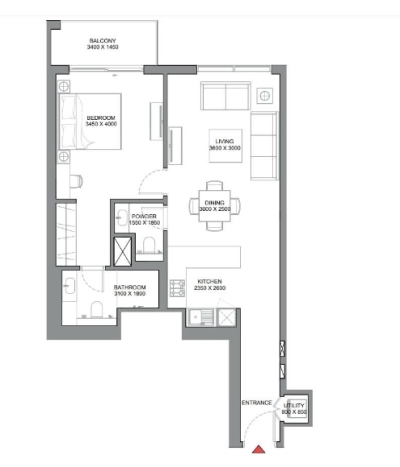 Sobha - 330 Riverside Crescent - Apartment