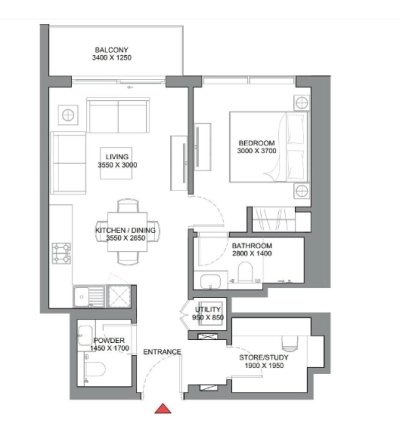 Sobha - 330 Riverside Crescent - Apartment