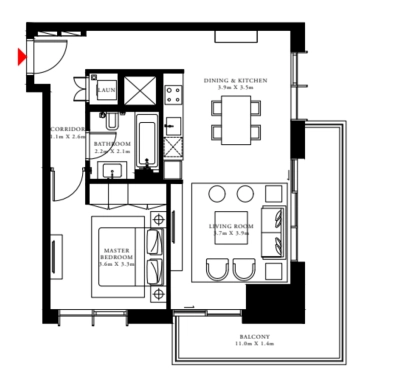 Emaar - Beach Isle - Apartment