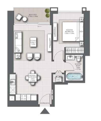 Emaar - Marina Shores - Apartment
