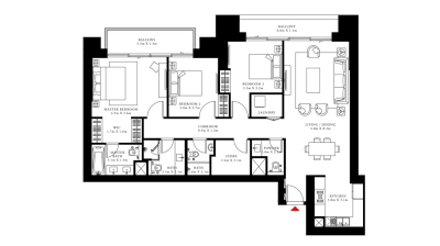 Emaar - ACT ONE | ACT TWO - Apartment