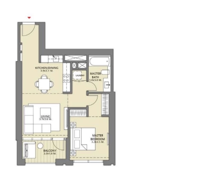 Emaar - Downtown Views II - Apartment