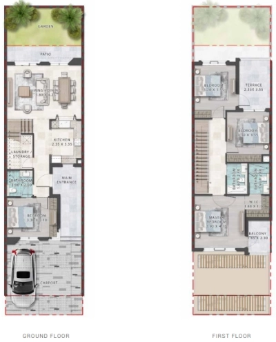 Damac - Damac Lagoons Monte Carlo - Townhouse