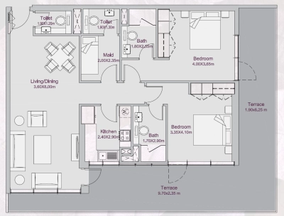 Deyaar Developer - Amalia Residences - Apartment