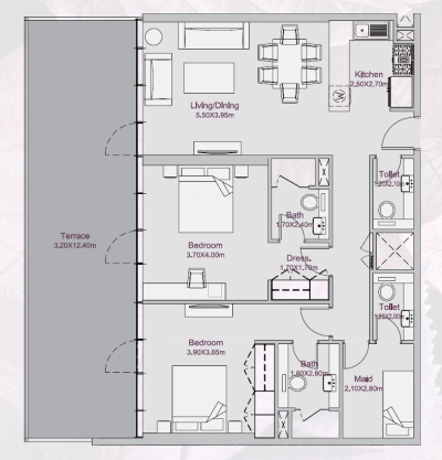 Deyaar Developer - Amalia Residences - Apartment