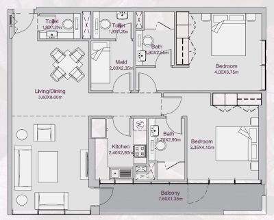 Deyaar Developer - Amalia Residences - Apartment