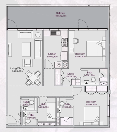 Deyaar Developer - Amalia Residences - Apartment
