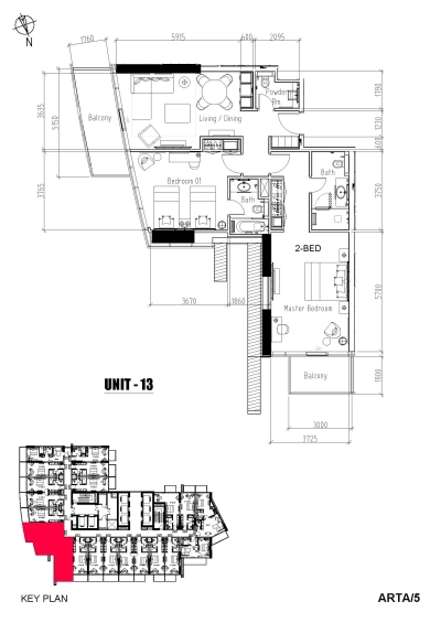 Damac - Radisson Hotel - Apartment