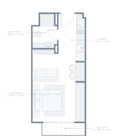 Azizi - Berton - Apartment