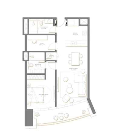 Nakheel - Palm Beach Towers - Apartment