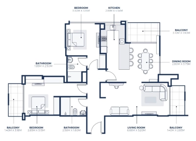 Azizi - Fawad - Apartment
