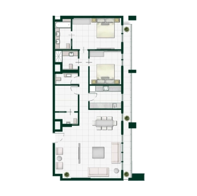 Siadah - Al Mahra Residence - Apartment