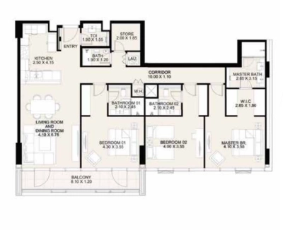 Nakheel - Canal Front Residences - Apartment