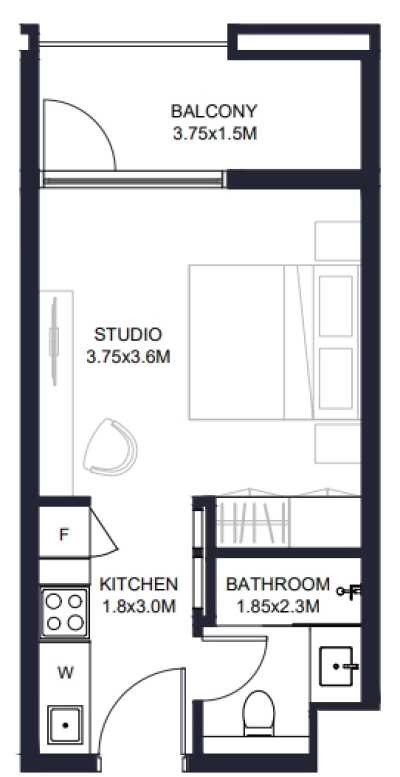 Arada - Aljada Tiraz - Apartment