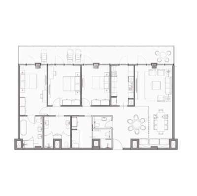 Siadah - Yas Beach Residence - Apartment