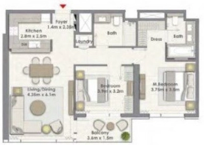 Emaar - Creek Rise - Apartments