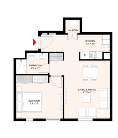 Arada - Aljada East Village The Riff - Apartment