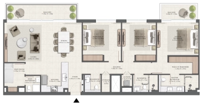 Emaar - Golf Grand - Apartment