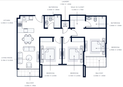 Azizi - Pearl - Apartments  