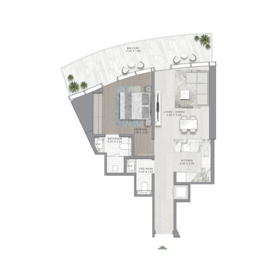 Damac - Canal Crown - Apartment