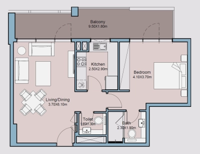 Deyaar Developer - Millennium Talia Residences - Apartment