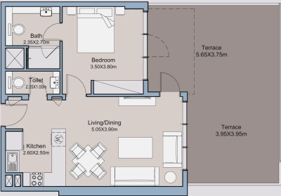 Deyaar Developer - Millennium Talia Residences - Apartment