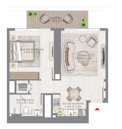 Emaar - Bayview by Address Resorts - Apartment