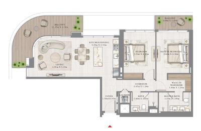 Emaar - Bayview by Address Resorts - Apartment