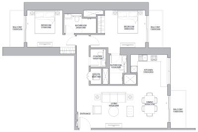 Sobha - 320 Riverside Crescent - Apartment