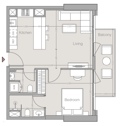 Object 1 - V1TER - Apartment
