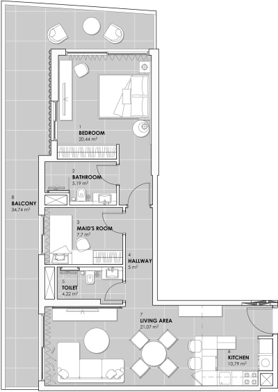 Segrex Development - Stonehenge I - Apartment