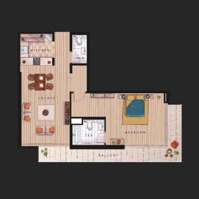 Gulf Land Property Developers - Serenity Lakes 5 - Apartment
