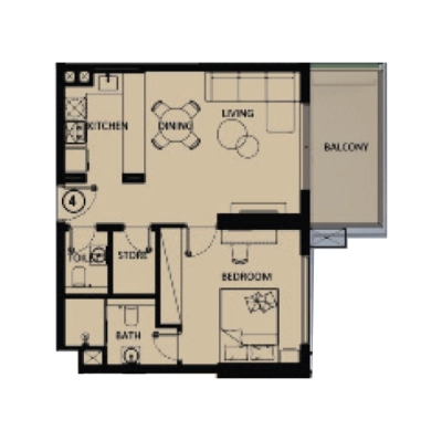 Tiger Properties - Lilium Tower - Apartment