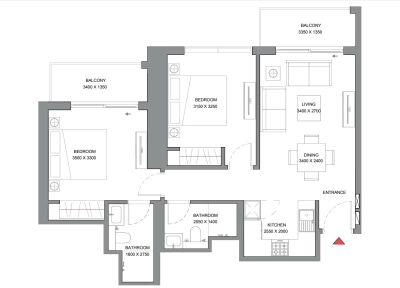 Sobha - 310 Riverside Crescent - Apartment