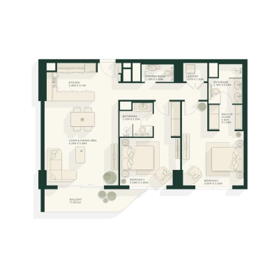 Aldar Properties - Gardenia Bay - Apartment Aldar Properties - Gardenia Bay - Apartment