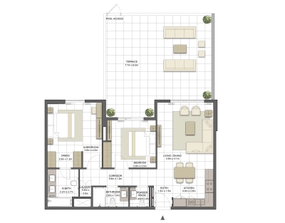 Eagle Hills - Crystal Residences - Apartment