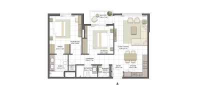 Eagle Hills - Crystal Residences - Apartment