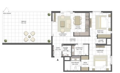 Eagle Hills - Crystal Residences - Apartment