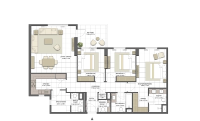 Eagle Hills - Crystal Residences - Apartment