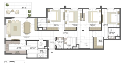 Eagle Hills - Crystal Residences - Apartment