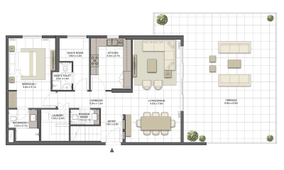Eagle Hills - Crystal Residences - Apartment